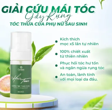 Xịt dưỡng tóc phục hồi, kích thích mọc tóc